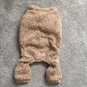 UGG Brown Sherpa Pet Sweater for Small Dog or a Puppy